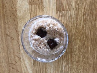 おからパウダー一口チョコ蒸しパン