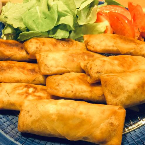 おからの春巻き