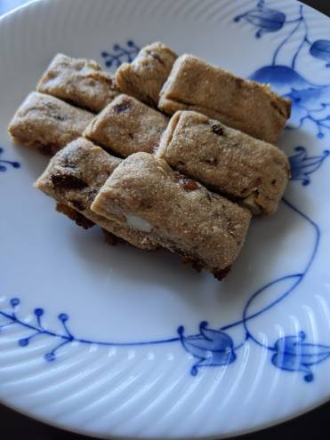 おからパウダーでザクザク食感！ドライフルーツのクッキー
