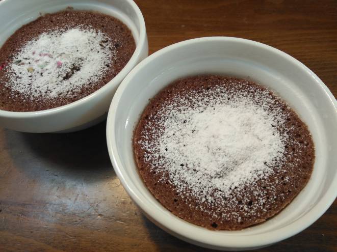 チョコがトロ～リ♪おからフォンダンショコラ