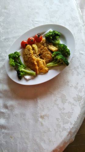 フォアグラのおからパウダー焼き