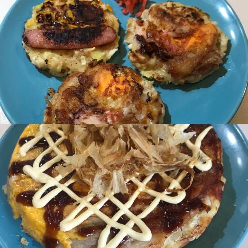 おからパウダー　de　お好み焼き