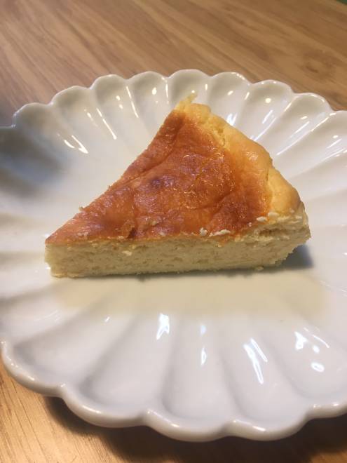 おからでふわふわチーズケーキ