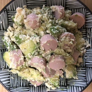 アボカドおからサラダ