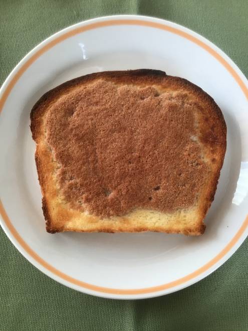 イソフラボンでヘルシーシナモントースト