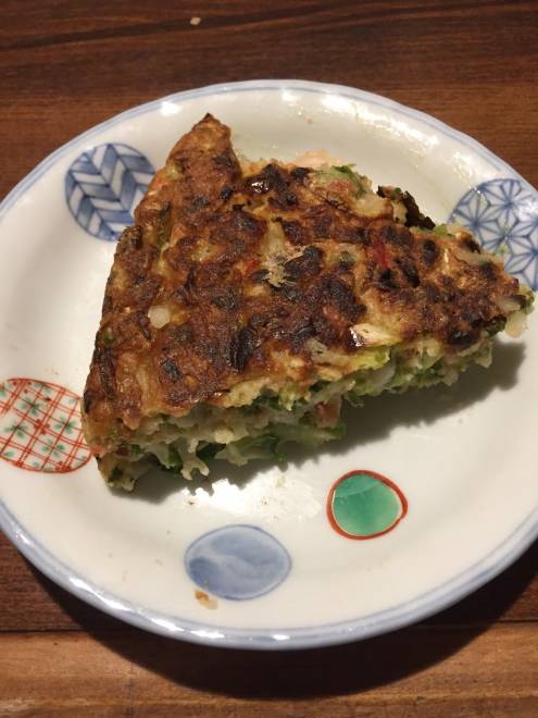 あとで気づいたお好み焼き