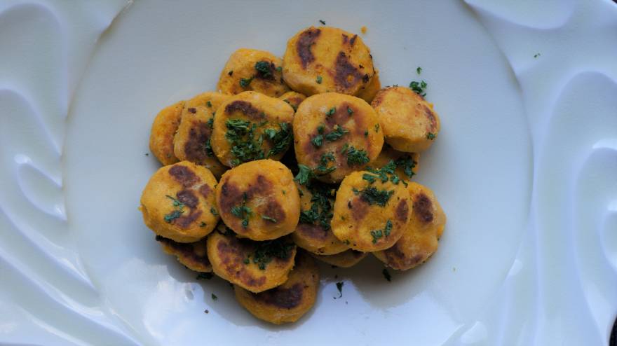 焼きかぼちゃマッシュ