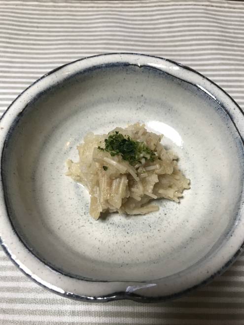 えのき茸の大根おろし和え