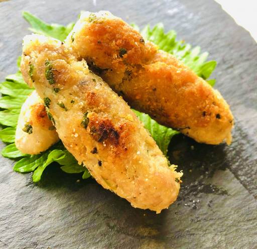 おからパウダーで手づくり大葉ソーセージ