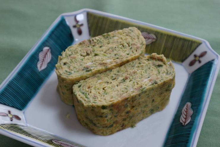ツナと青海苔の卵焼き