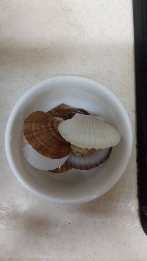 簡単ホタテ酒蒸し