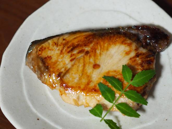 ぶりの照り焼き