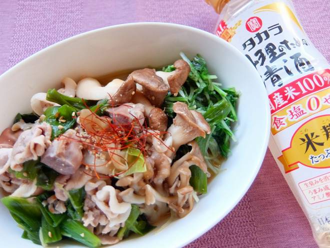 シンプル美酒鍋風