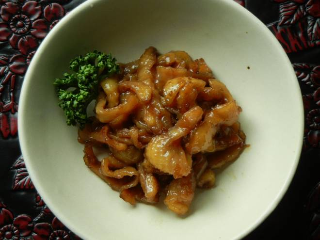 ピリ辛！鶏皮の佃煮