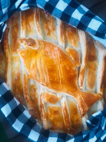 にしんとかぼちゃのパイ