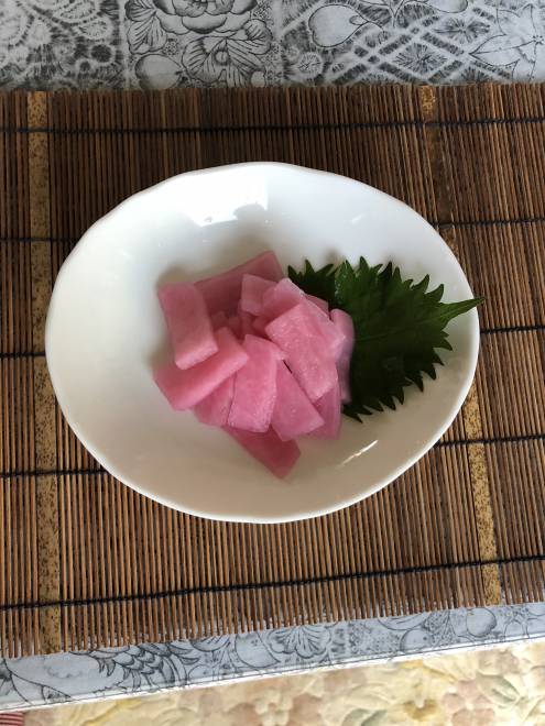 大根のさくら漬け