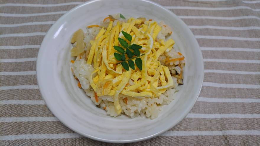 我が家のちらし寿司