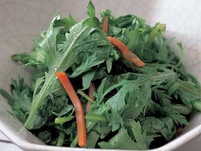 春菊の中国風サラダ