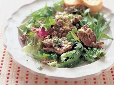 ゆで肉のマリネサラダ