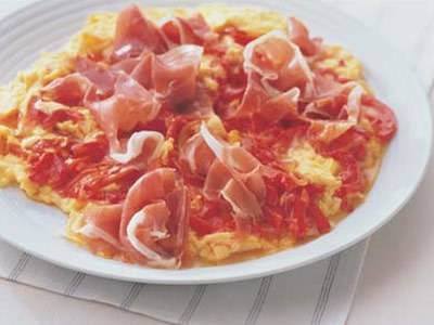 バスク風オムレツ