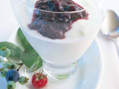 ブルーベリーとフランボワーズのジャム