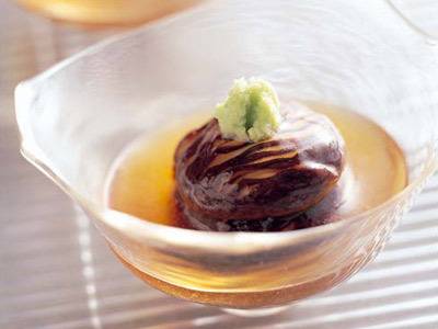 しいたけのわさびあんかけ