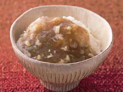 ごぼうのおろしあんかけ