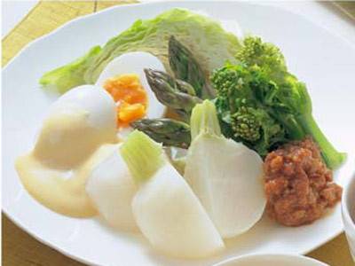 春野菜とディップ2種