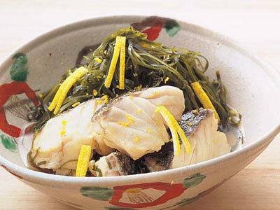 すき昆布とたらの薄味煮