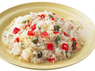 じゃこピーマンバターピラフ