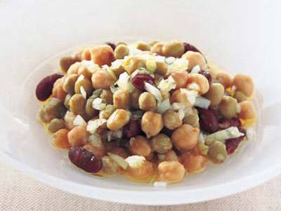 豆の簡単サラダ