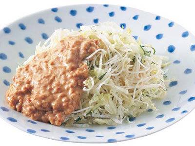 ピーそぼろめん