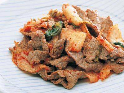 牛しゃぶキムチ