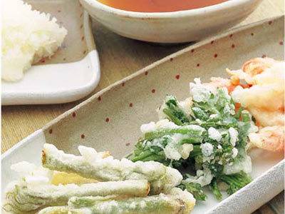 春野菜のヘルシー揚げ