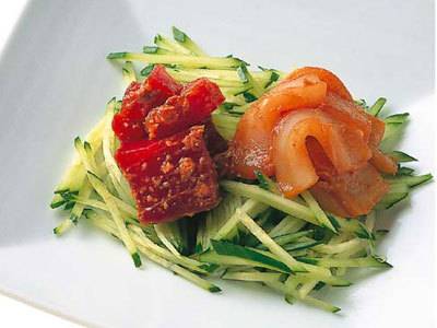 刺身のにんにくみそ漬け