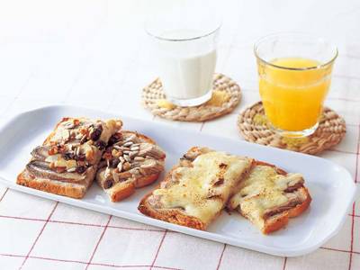 バナナトースト