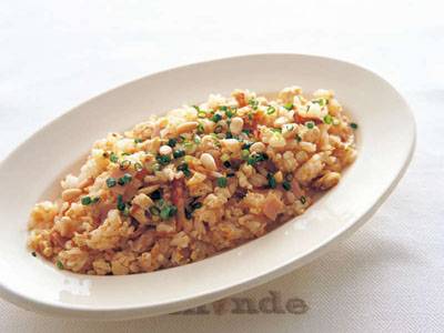 豆腐入りピリ辛混ぜチャーハン