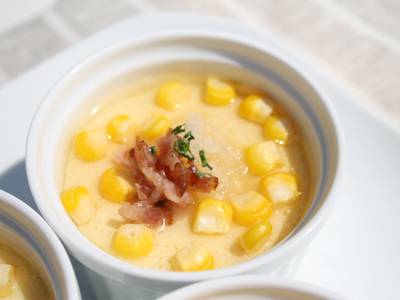 スイートコーンDE茶わん蒸し