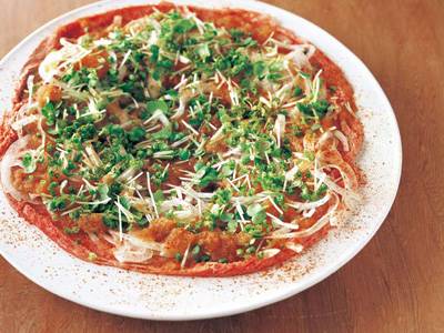 牛しゃぶのポン酢がけ