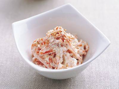 にんじんのチーズ白あえ