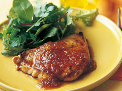 かじきの新たまソース