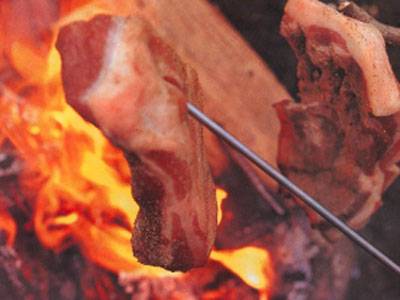 豚バラ肉のあぶり焼き