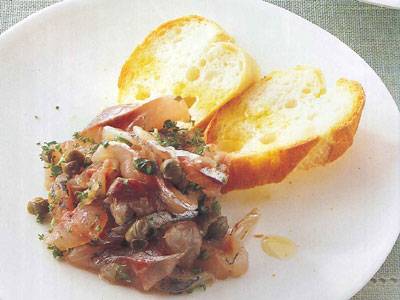 あじのたたき タルタル風