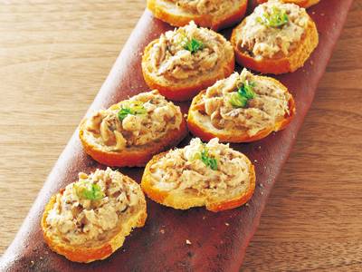 たいのアラ炊き バター風味