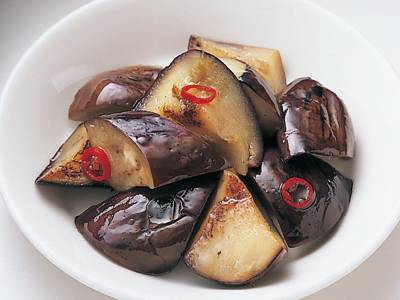 なすの酸っぱ炒め