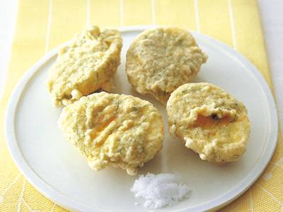 半熟卵の天ぷら