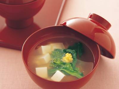 豆腐の温やっこ汁