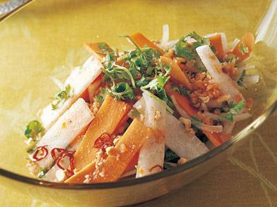 大根のエスニック風サラダ