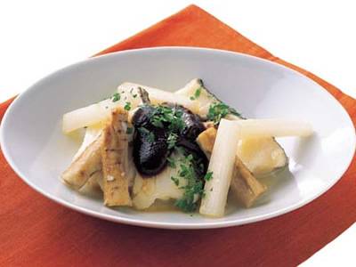 魚の酒煮 田楽みそだれ