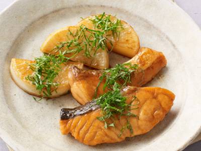 さけと大根の香ばしソテー